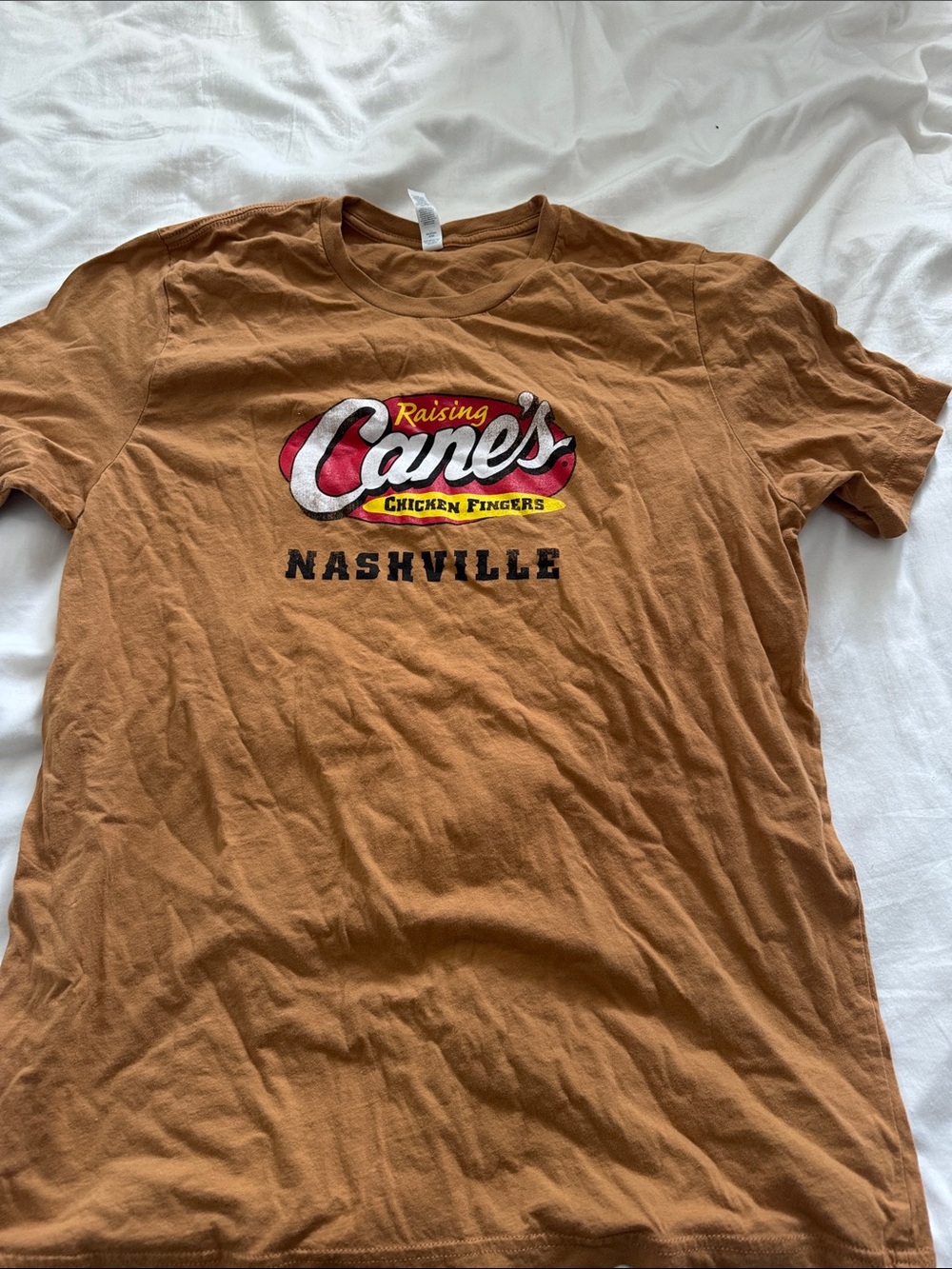 Nashville Raising Cannes Logo T-Shirt - Brown